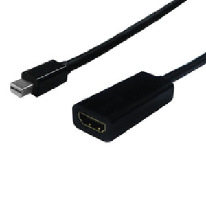 Adapter/kabel Mini DisplayPort - HDMI, M/F, 0.1m, Standard